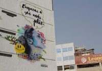 Pintores mexicanos devuelven color a zonas afectadas por sismo en México