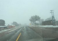 Nieva en 10 municipios de Chihuahua y provoca el cierre de carreteras