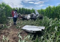 Mueren cuatro personas tras caída de avioneta en Cuauhtémoc