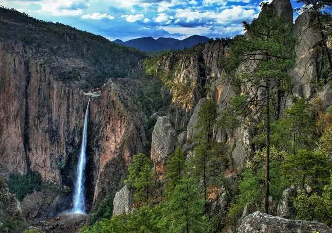 Tras cinco días de búsqueda, localizan el cuerpo de turista que cayó en la cascada de Basaseachi