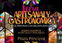 Invitan a la Feria Artesanal y Gastronómica de Personas con Discapacidad