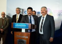 Comprometen Estado y Municipio de Cuauhtémoc obra pública