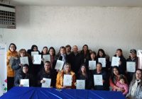 Certifican ICATECH y Municipio de Cuauhtémoc a 20 mujeres en corte y confección