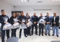 Entregan paquetes de uniformes a 60 elementos de Vialidad, en Cuauhtémoc