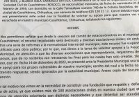 Asociaciones Civiles interponen queja ante Derechos Humanos contra el Municipio de Cuauhtémoc