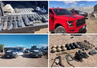 Dos detenidos en Nuevo Casas Grandes, se les aseguraron armas, vehículos y equipo táctico