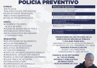 Lanzan convocatoria para ingresar a la Policía Municipal de Cuauhtémoc