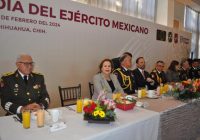 Participa Congreso del Estado de Chihuahua en 111 aniversario del Ejército Mexicano