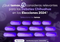 Convoca el IEE para elegir los temas de los debates electorales en Chihuahua