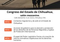 Congreso del Estado será sede del foro sobre política migratoria en Chihuahua