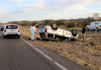 Fallece septuagenario en carretera de La Junta a Cauhtémoc