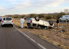 Fallece septuagenario en carretera de La Junta a Cauhtémoc